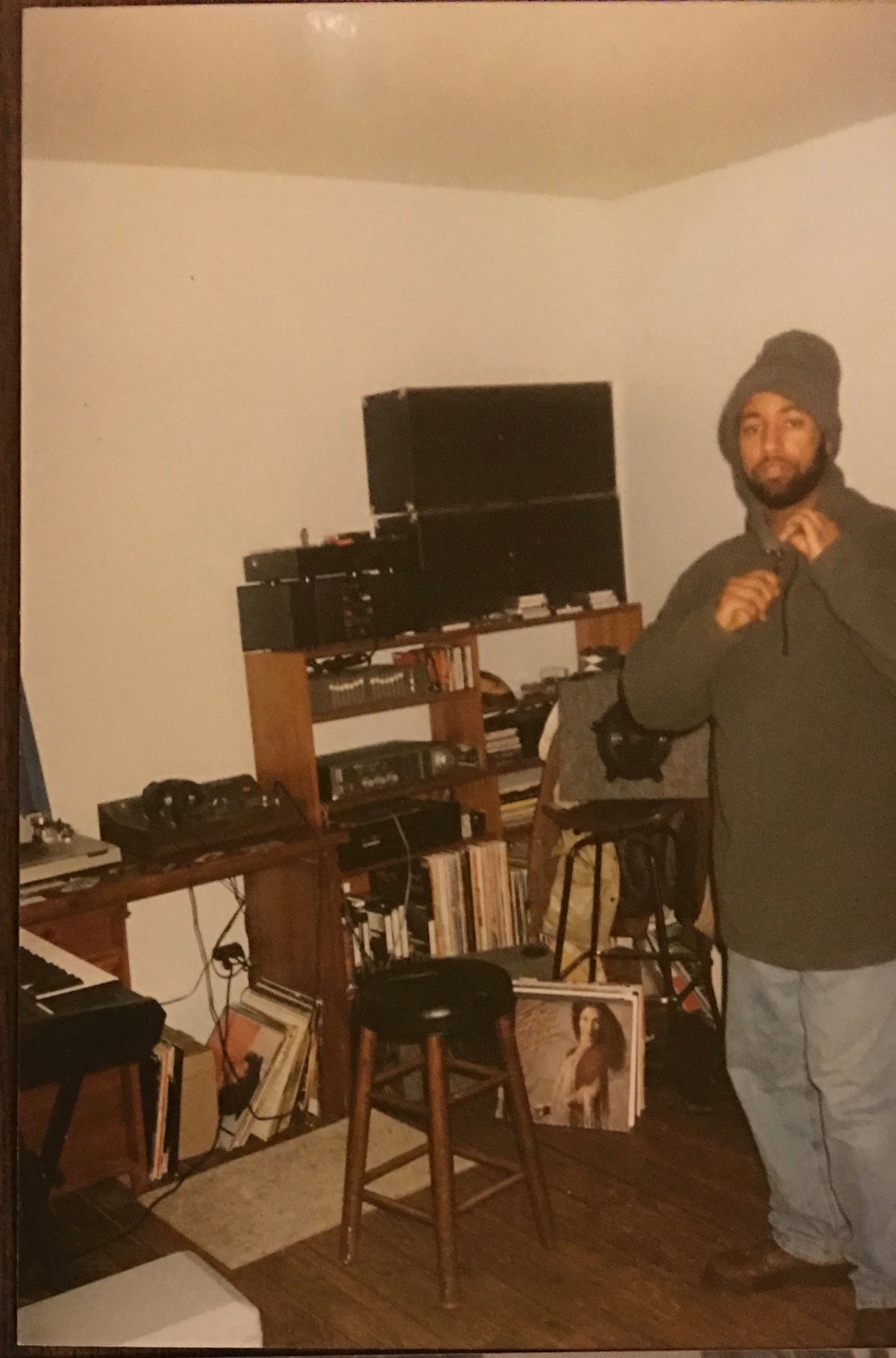 1990 Studio set up.